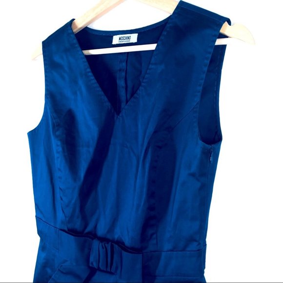 Moschino Cheap and Chic Sleeveless Bow Dress Size 8 EUC - Picture 4 of 5